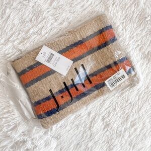 J. Jill Multicolor Striped Clutch